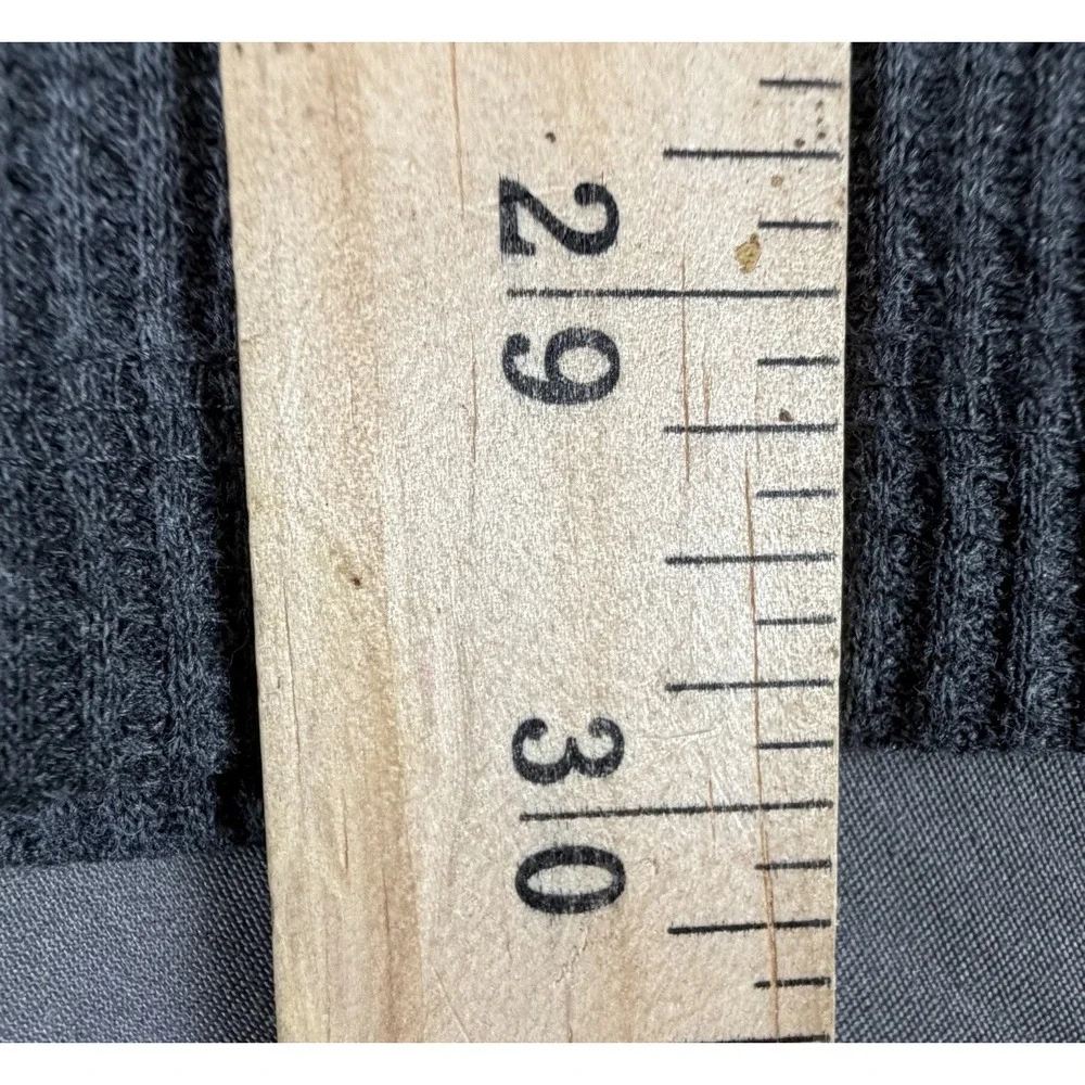 Rocawear Men's 4XLT Gray Thermal Waffle Knit Long Sleeve Shirt Y2K - Picture 7 of 7